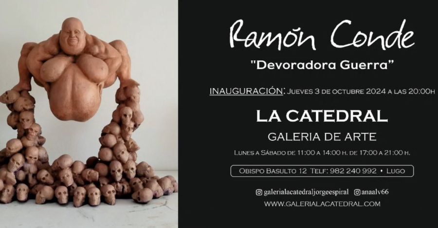 INAUGURACIÓN | 'Devoradora Guerra' de Ramón Conde