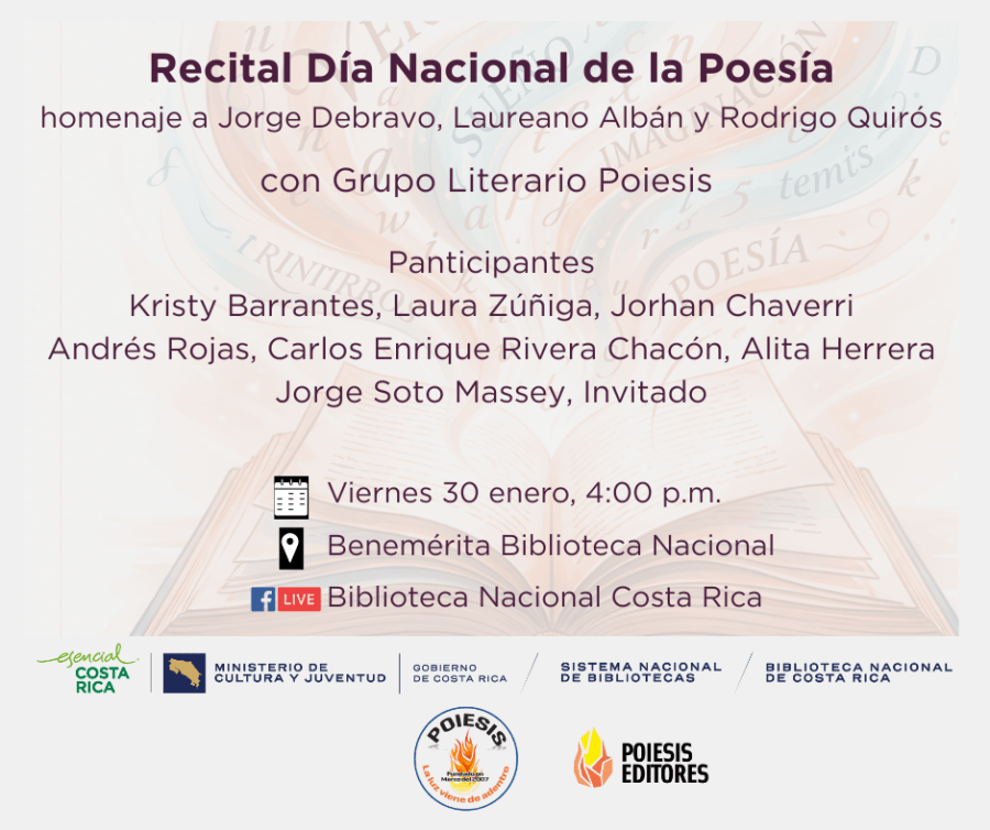 Recital 'Día Nacional de la Poesía' con el Grupo Literario Poiesis