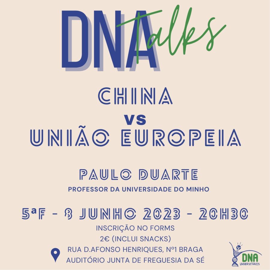 DNA Talks: China e União Europeia