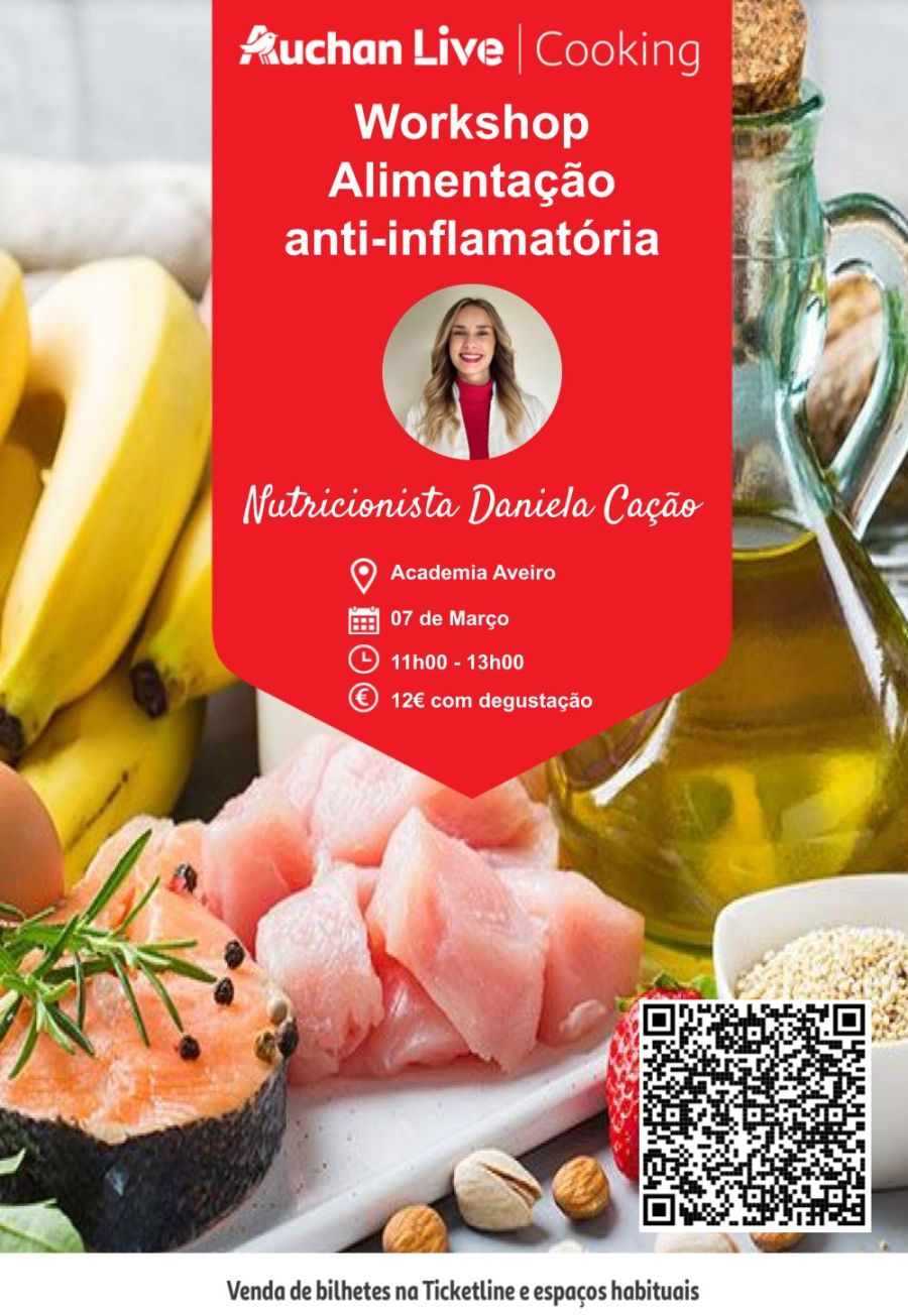 Workshop Alimentação Anti-inflamatória