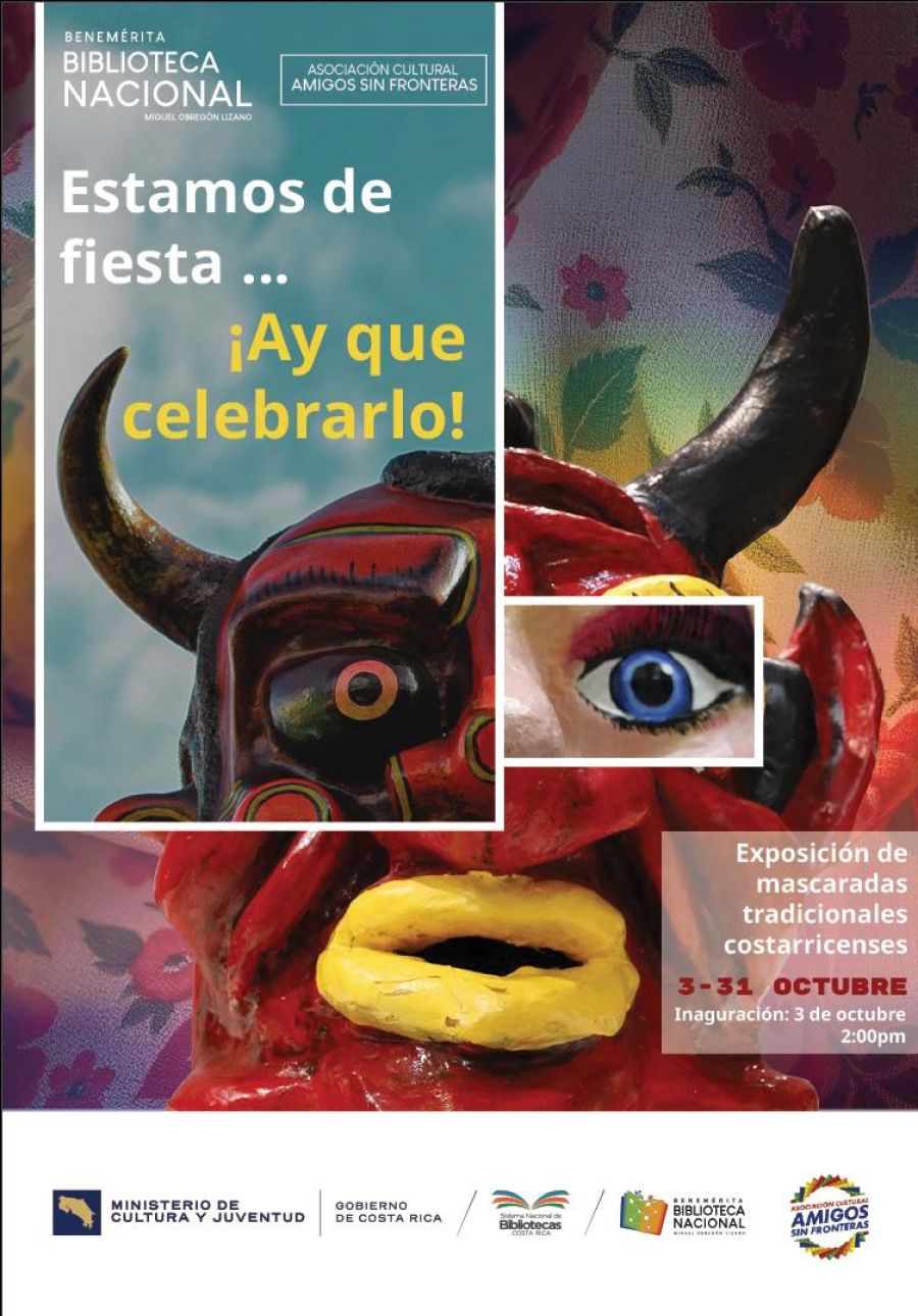 Estamos de fiesta... ¡Ay que celebrarlo!. Mascaradas tradicionales costarricenses 