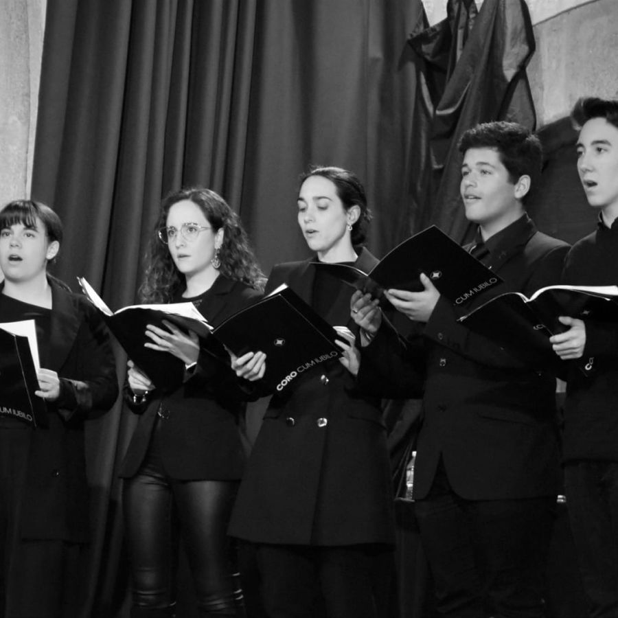 Participación Coro Cum Iubilo de Plasencia en misa de Profesiones Solemnes