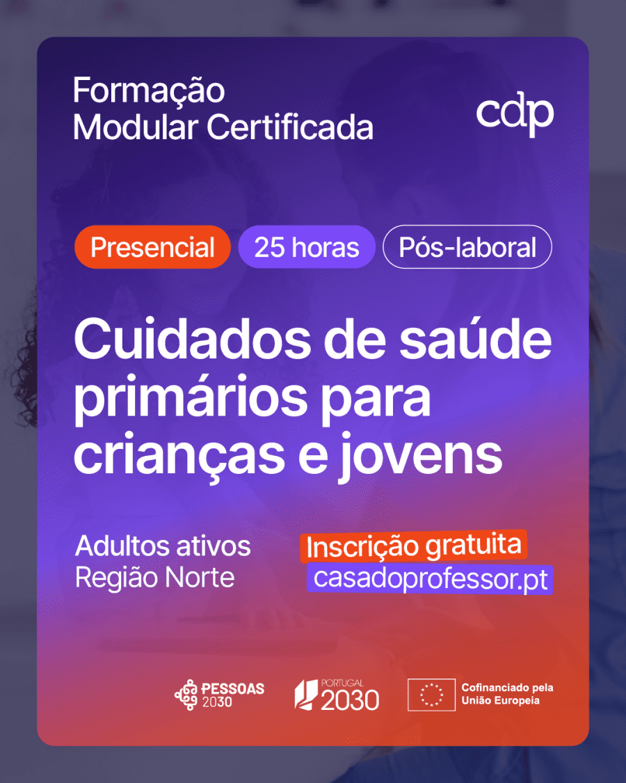Cuidados de saúde primários para crianças e jovens: ação de formação gratuita