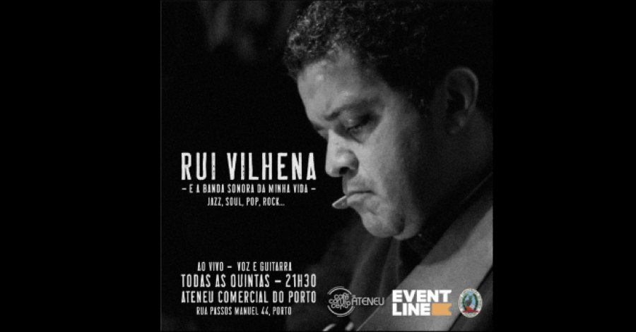 Café-Concerto no Ateneu apresenta Rui Vilhena ao vivo