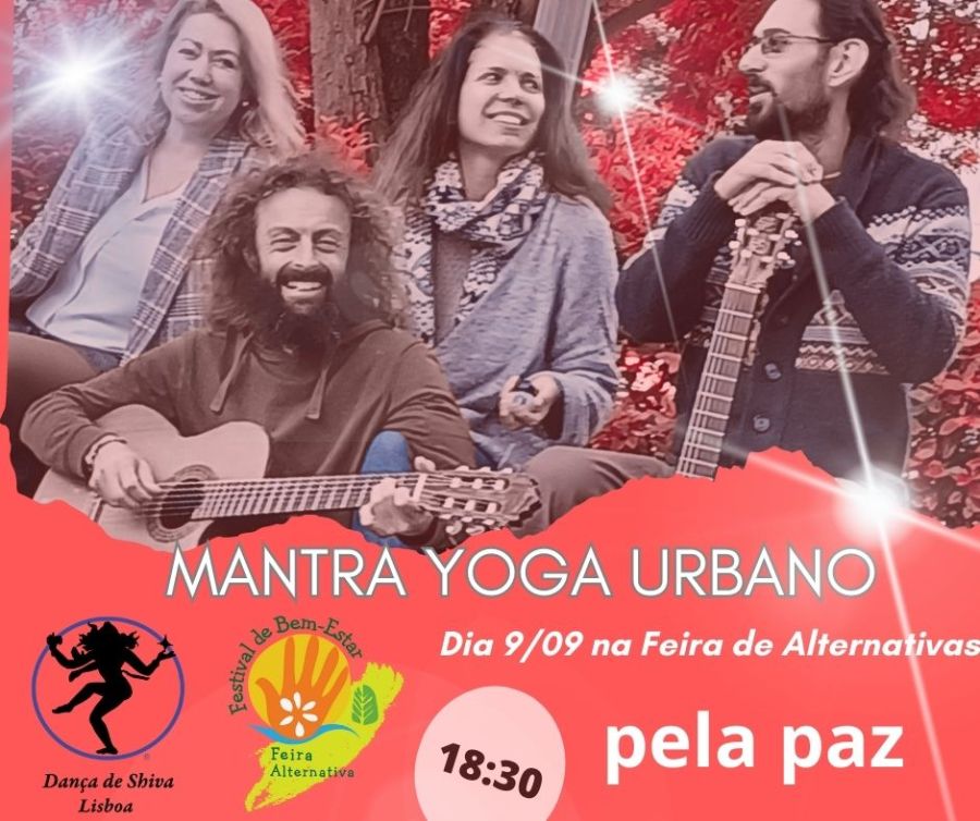 Mantra Yoga Urbano pela PAZ.