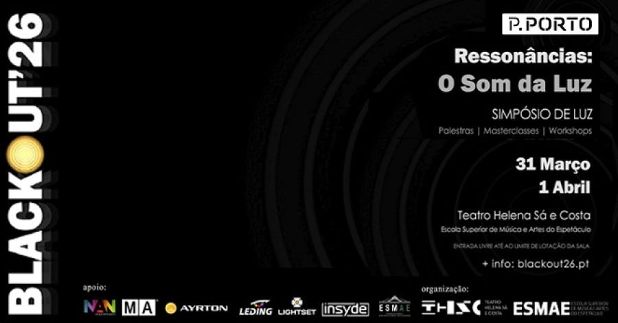 BLACKOUT’26: Ressonâncias - O Som da Luz