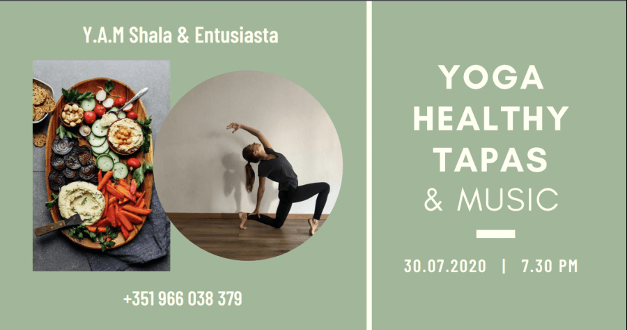Yoga, Healthy tapas & Music