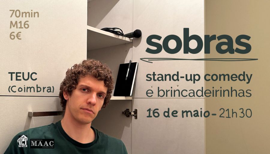 Sobras - Stand-up comedy de Afonso Paiva