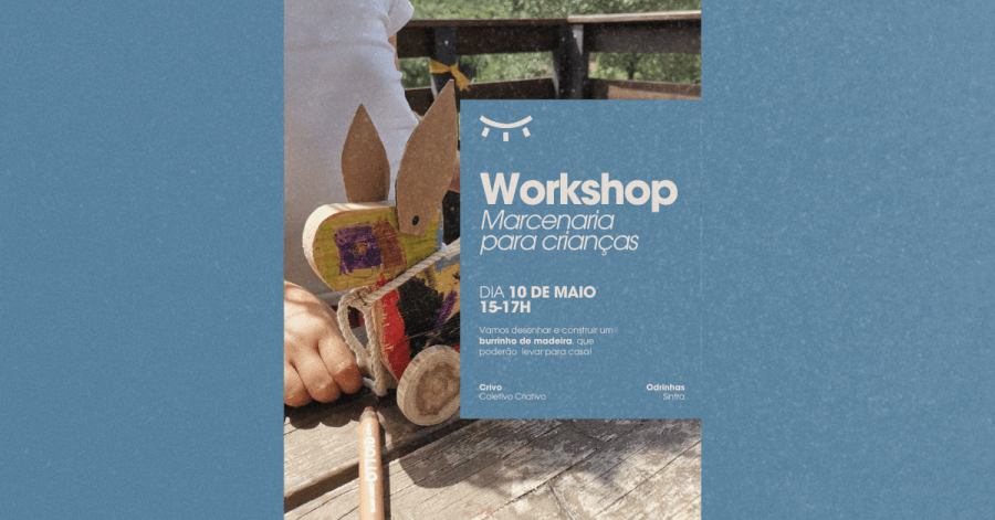 Workshop de marcenaria para crianças