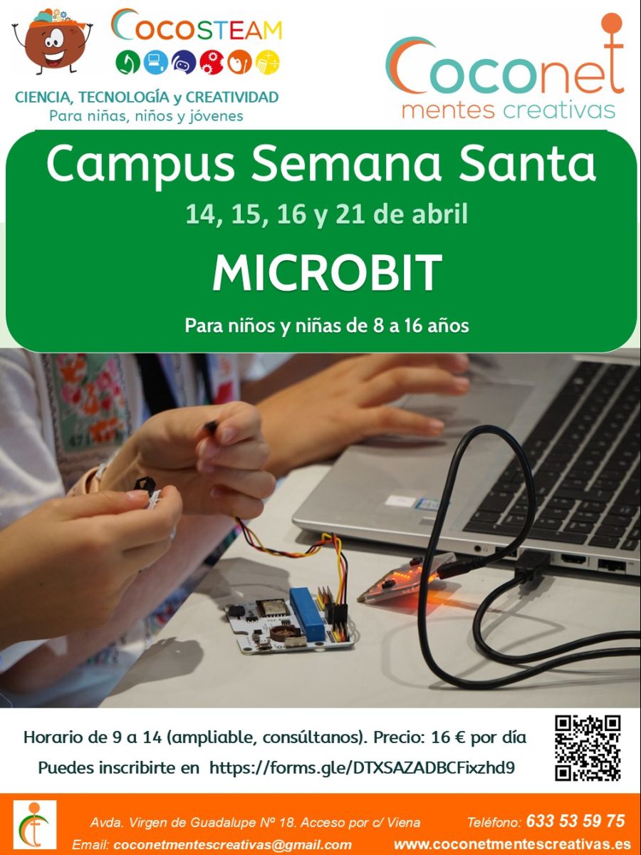 TALLER DE MICROBIT EN SEMANA SANTA