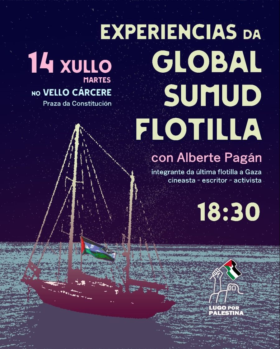 Charla 'Experiencias da Global Sumud Flotilla'