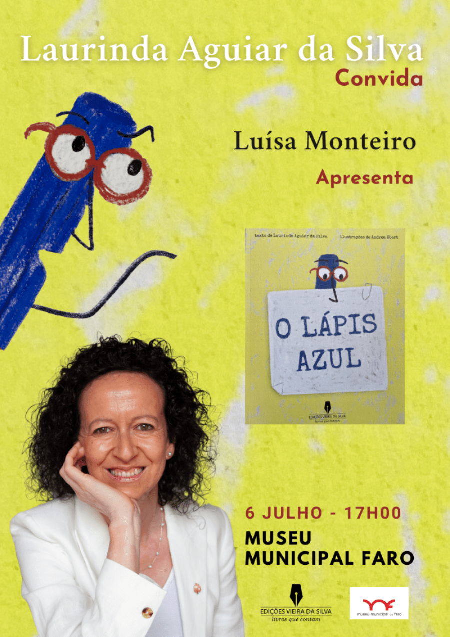 Laurinda Aguiar da Silva apresenta livro O Lápis Azul 