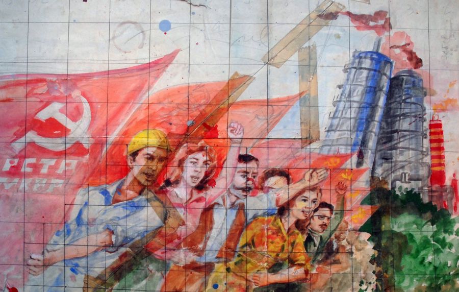 Exposição - Paredes da Inquietação – Arte e Revolução, por Centro de Estudos Operários – Memória Laboral e Galeria de Arte Urbana