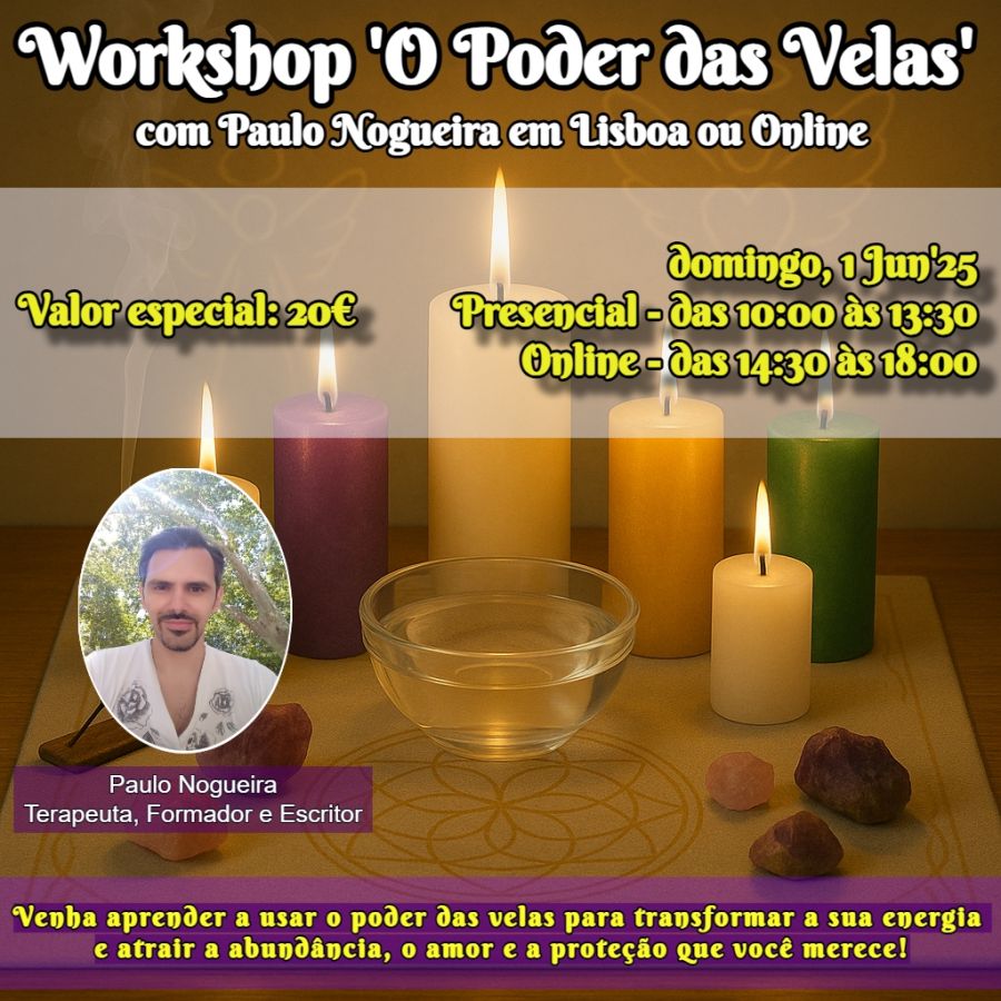 Workshop ‘O Poder das Velas’