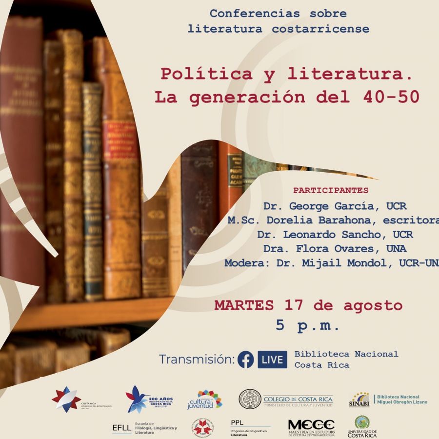 Conferencia. Política y literatura. La generación del 40-50