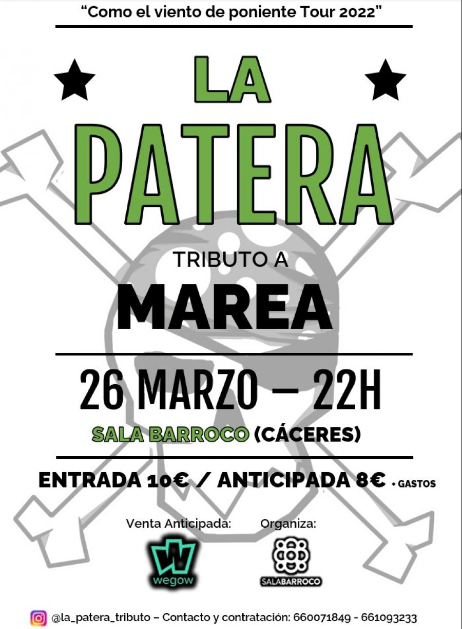 LA PATERA Tributo a Marea