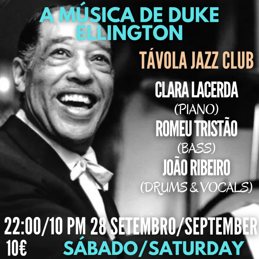 A Música de Duke Ellington - Live Jazz no Távola Jazz Club