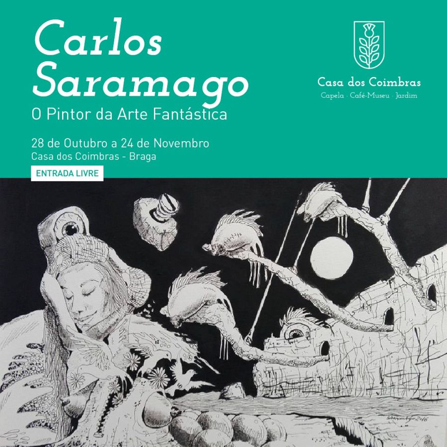 Carlos Saramago o pintor da arte fantástica
