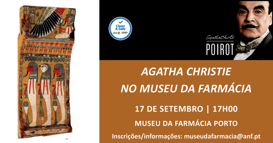 Visita Temática “Agatha Christie no Museu da Farmácia Porto”