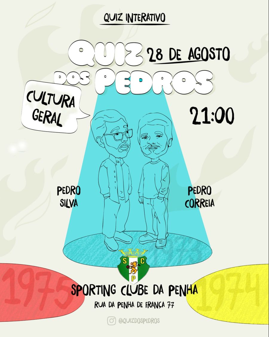 Quiz dos Pedros - Cultura Geral