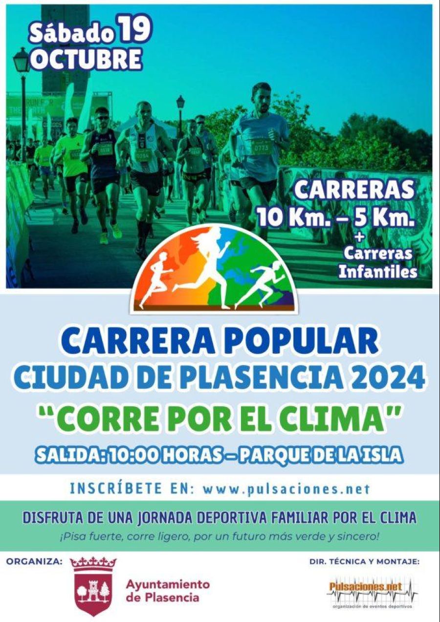 Carrera Popular “Por el Clima” Ciudad de Plasencia