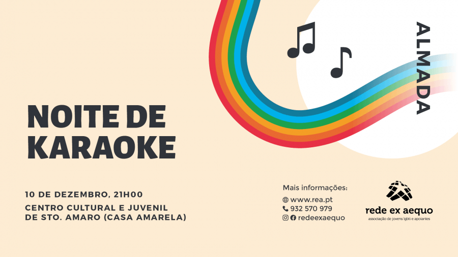 Encontro para jovens LGBTI e apoiantes: Noite de Karaoke