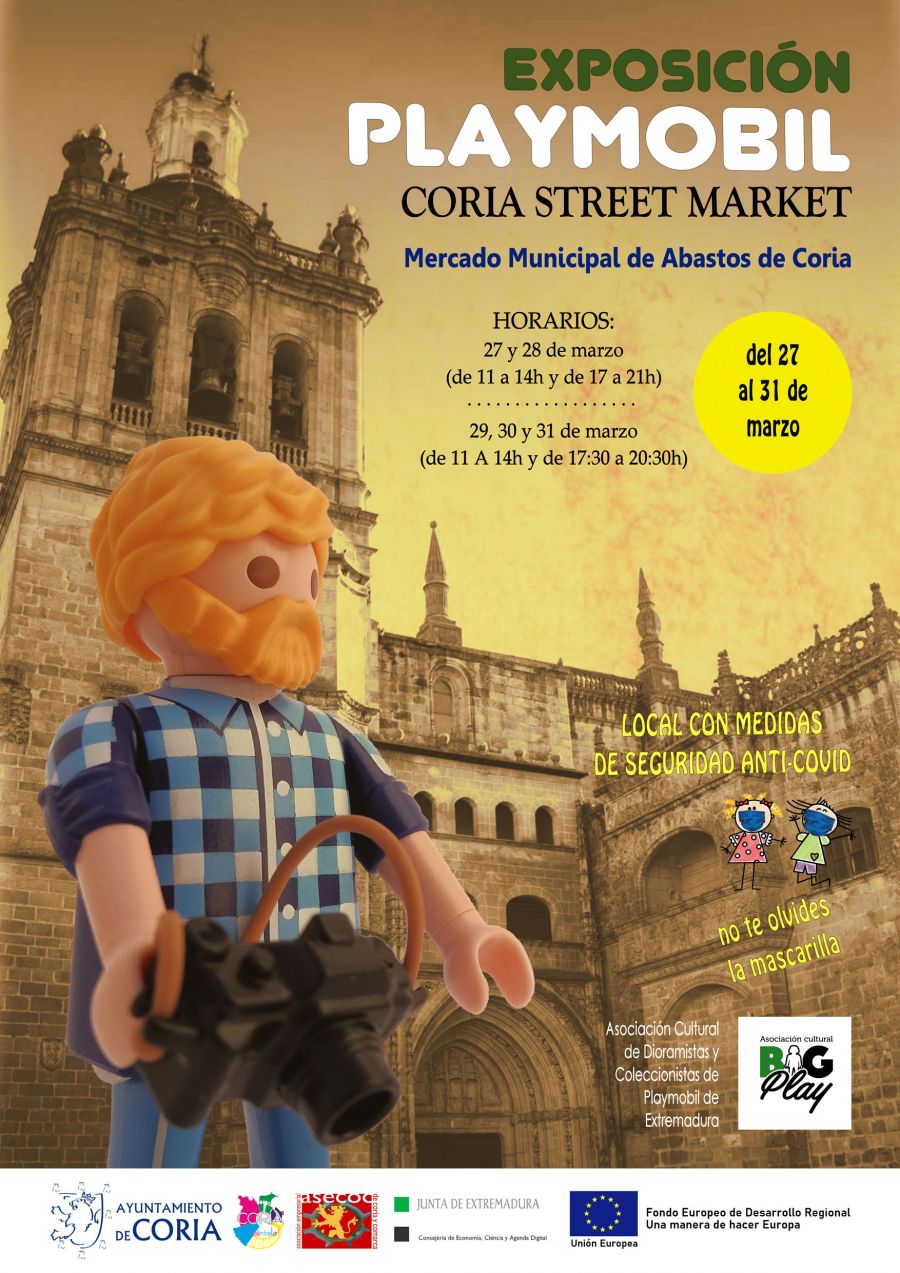 EXPOSICIÓN PLAYMOBIL 'CORIA STREET MARKET'