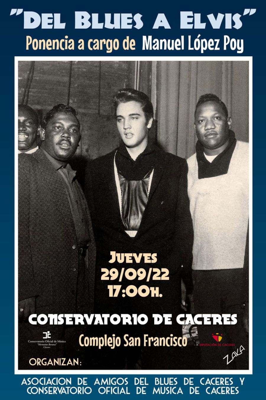 CONFERENCIA | 'Del blues a Elvis'