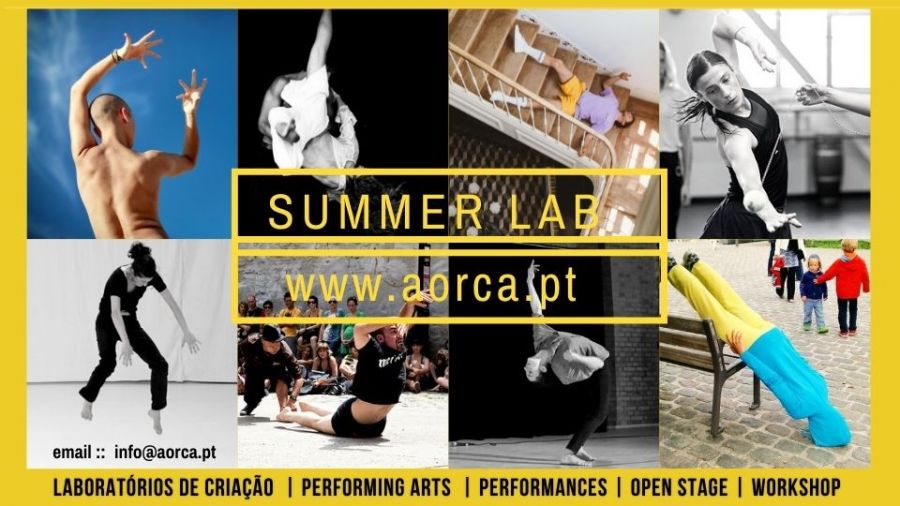 AORCA Summer Lab - Programa Internacional de Dança e Artes Performativas no Algarve