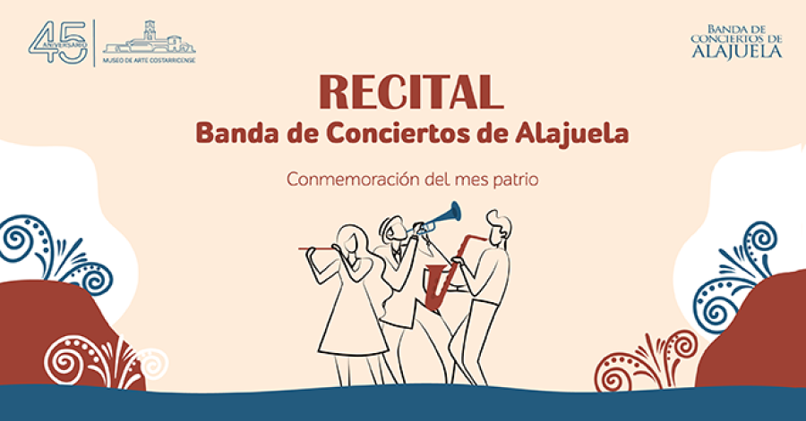 Recital con la Banda de Conciertos de Alajuela