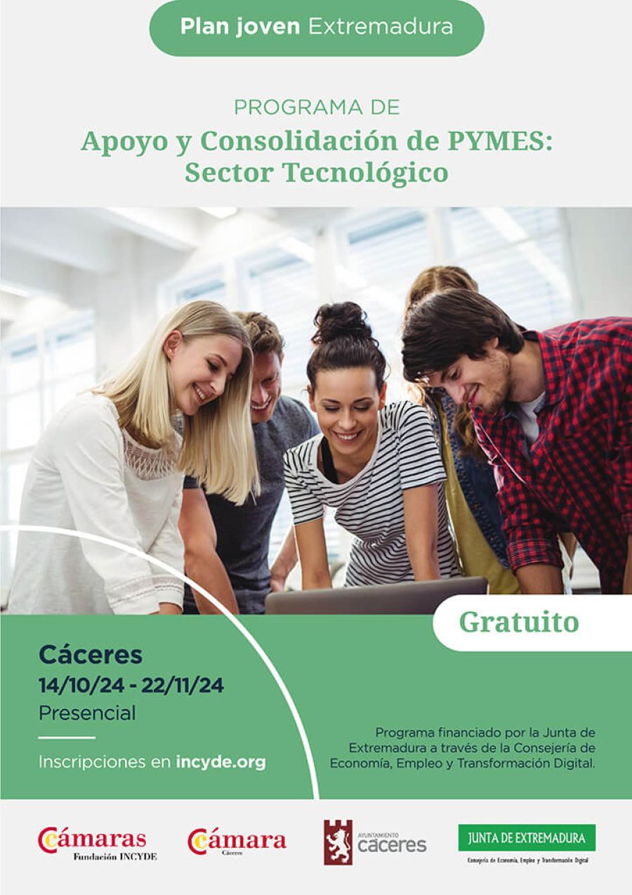 PLAN JOVEN EXTREMADURA: Programa de Apoyo y de Consolidación de PYMES