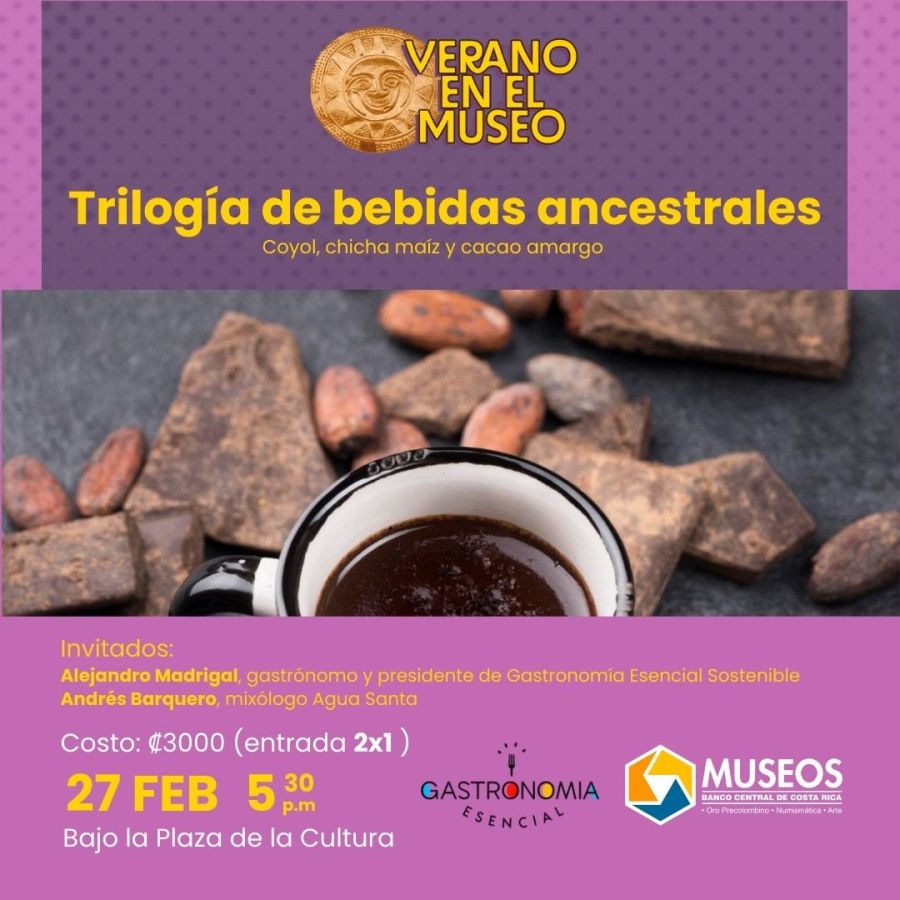 Verano en el Museo: Trilogía de bebidas ancestrales
