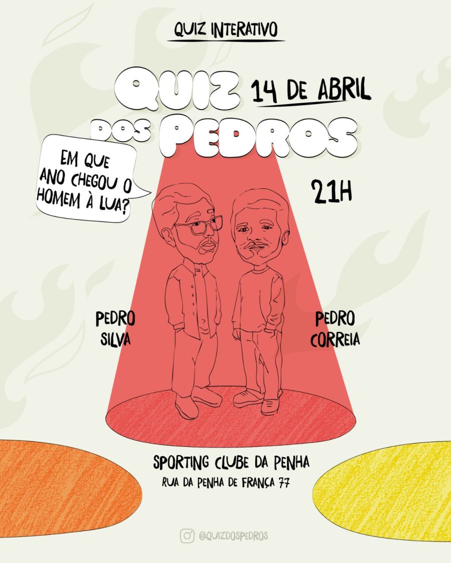 Quiz dos Pedros na Penha de França 