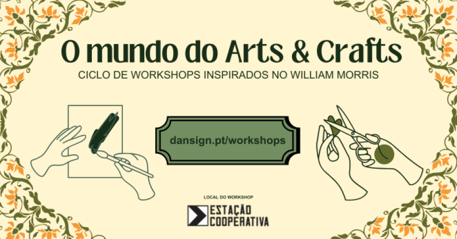 Ciclo de Workshops Artes e Ofícios na natureza