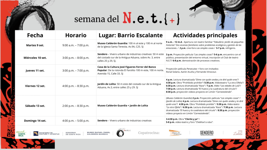 Semana del Núcleo de Experimentación Teatral (N.E.T.)