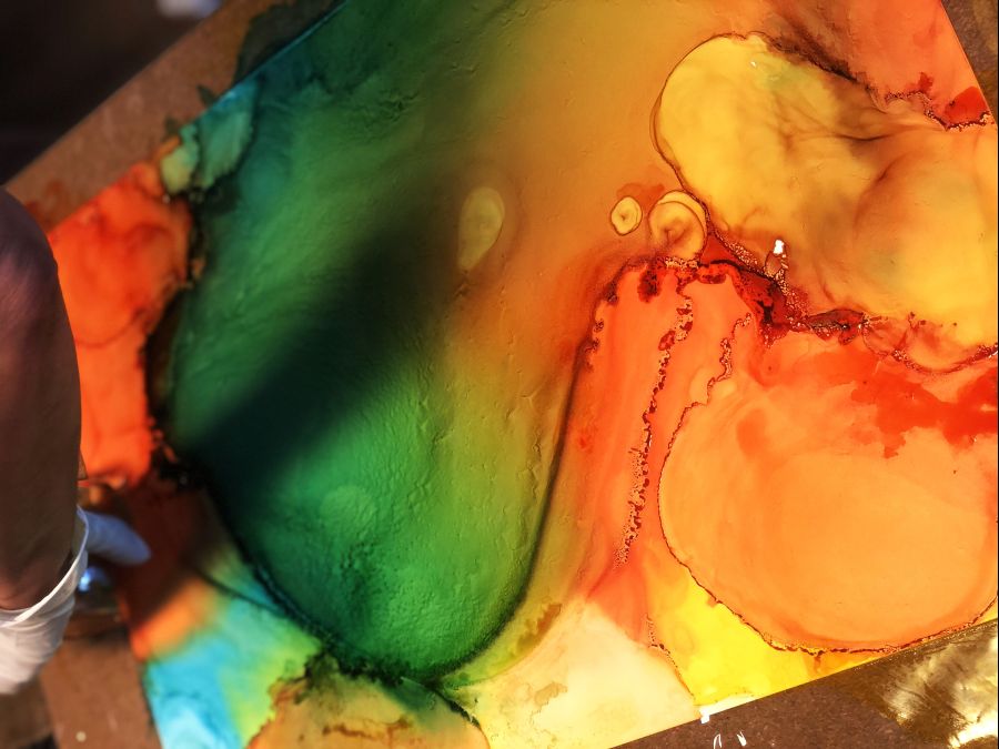 Art of Alcohol Ink mini-course - Start on August 27
