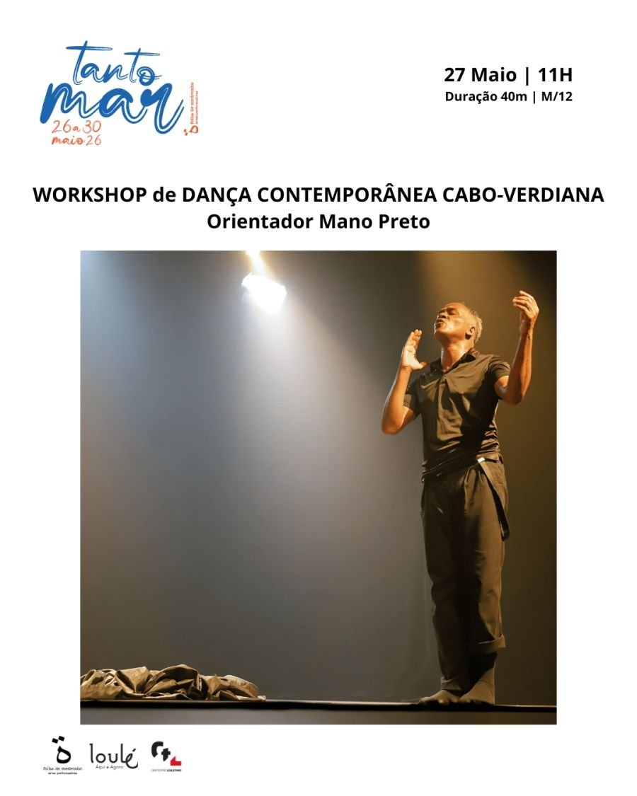 WORKSHOP Dança Contemporânea de Matriz Cabo Verdiana