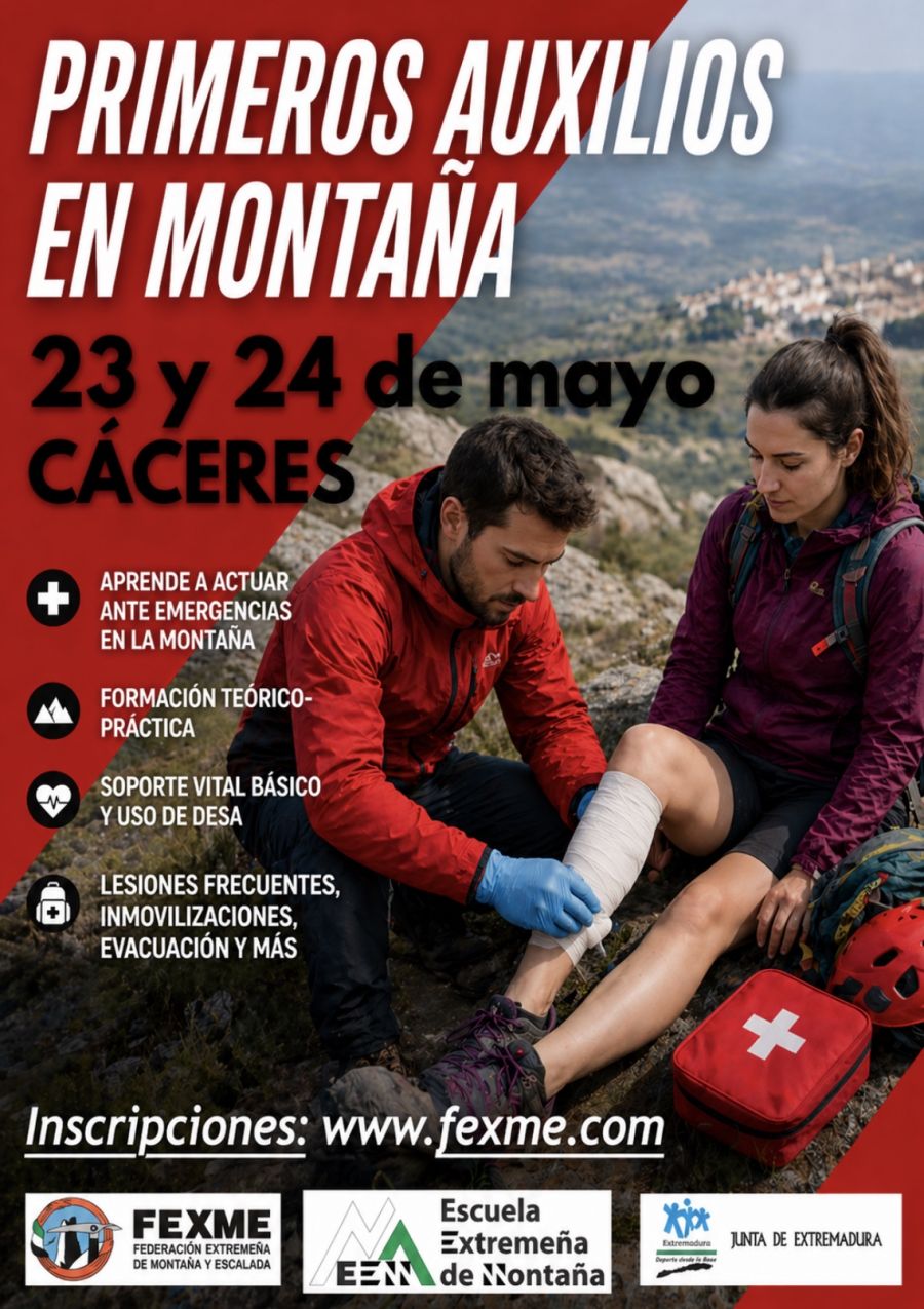 Curso Primeros Auxilios en Montaña