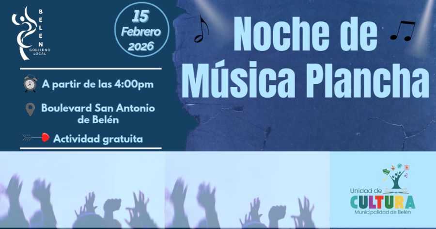 Noche de música plancha