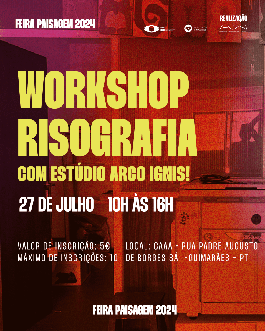Workshop de Risografia com Estúdio Arco Ígnis