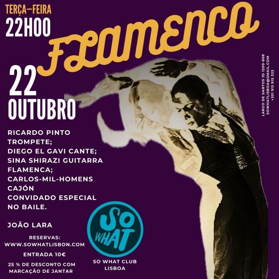 So What Club , apresenta Flamenco com baile