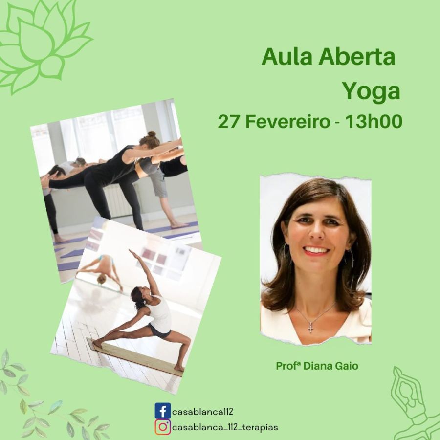 Yoga - Aula Aberta