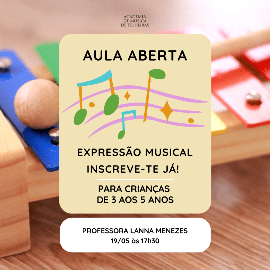 Aula Aberta: Expressão Musical na Academia de Música de Telheiras