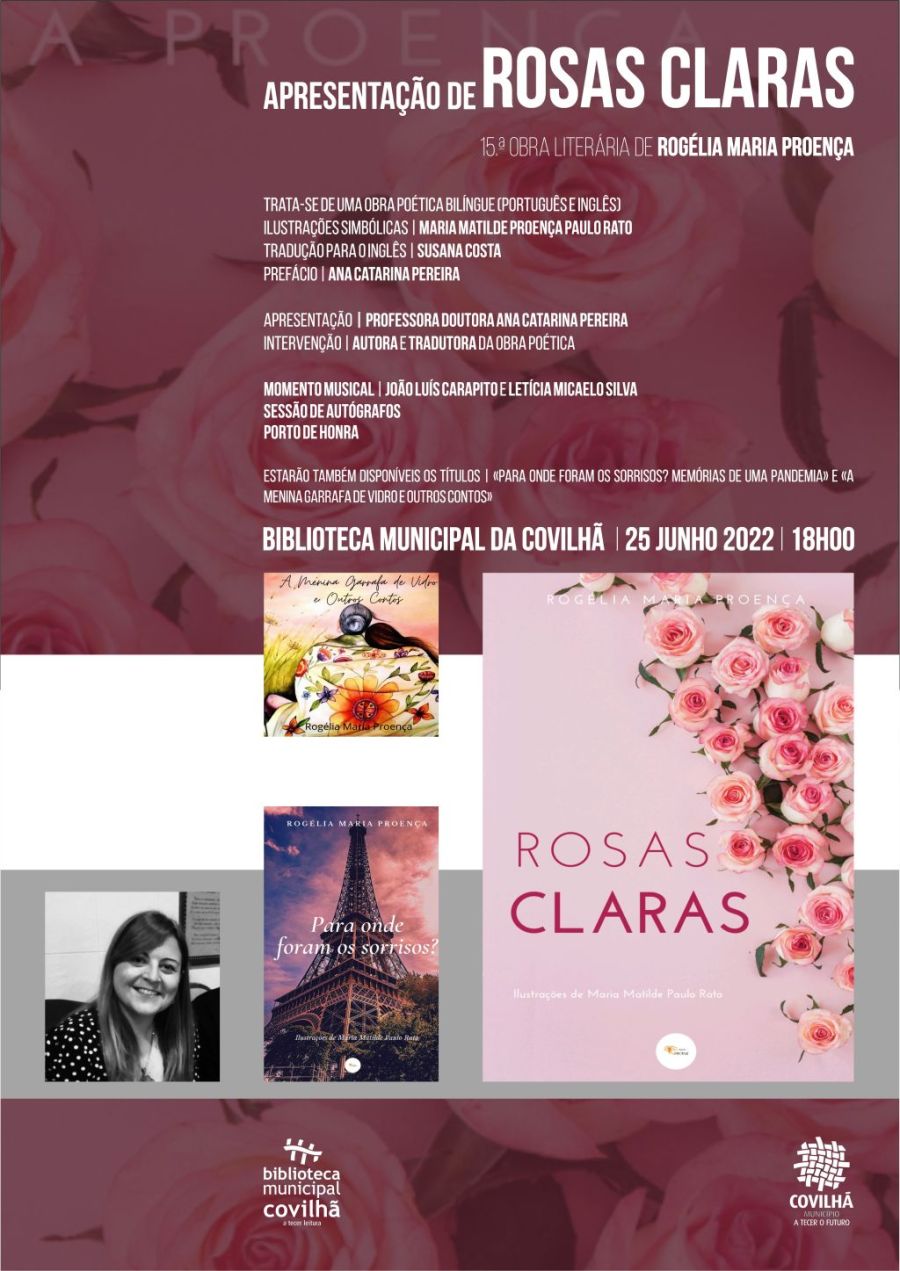 ROSAS CLARAS DE ROGÉLIA PROENÇA