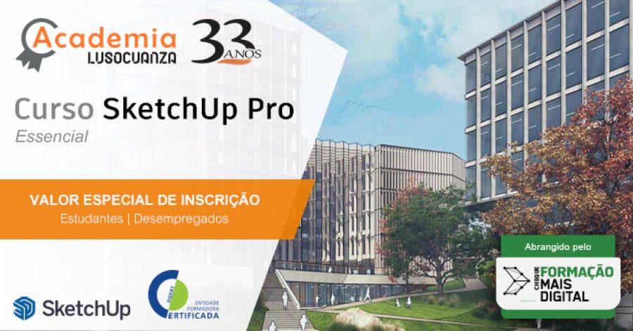 Academia Luso Cuanza - Curso SketchUp Pro Essencial