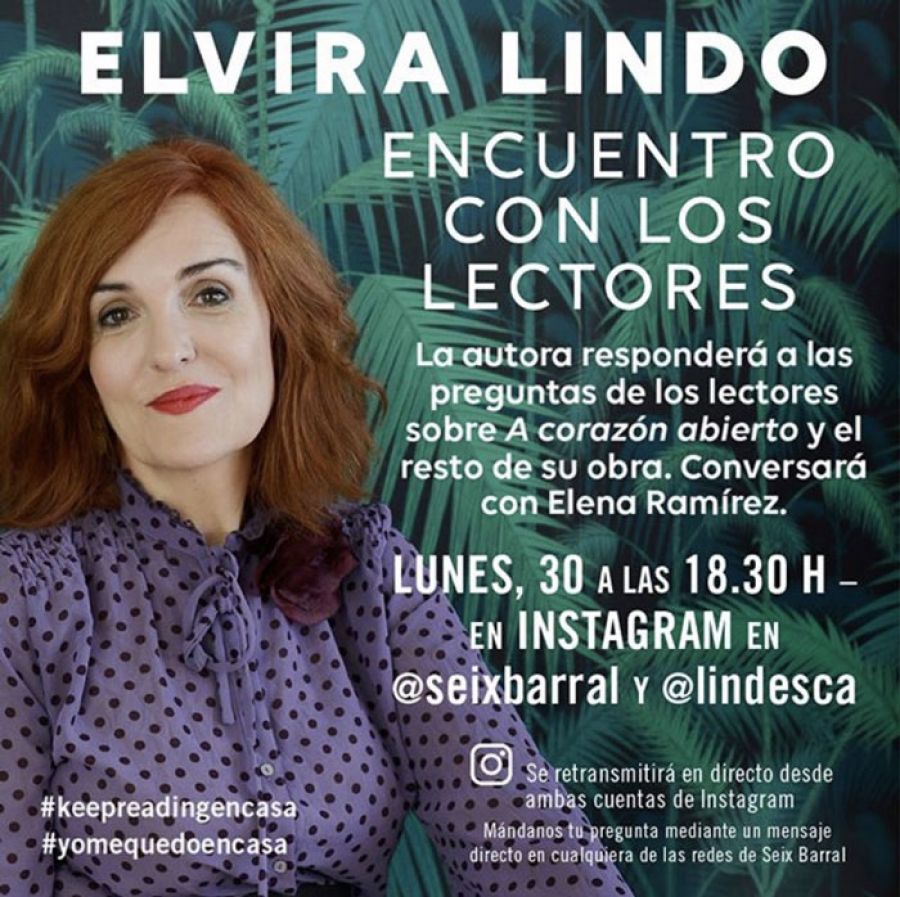 Elvira Lindo | ENCUENTRO CON LOS LECTORES