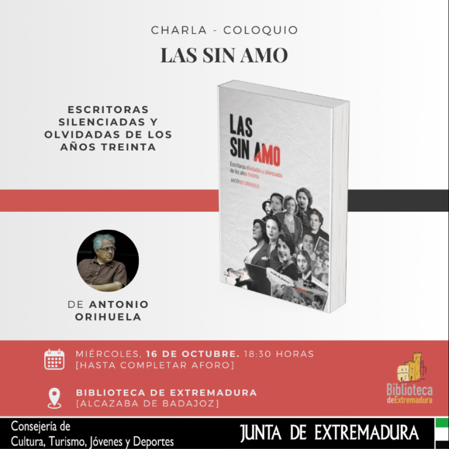 Presentación del libro 'Las sin amo' por Antonio Orihuela