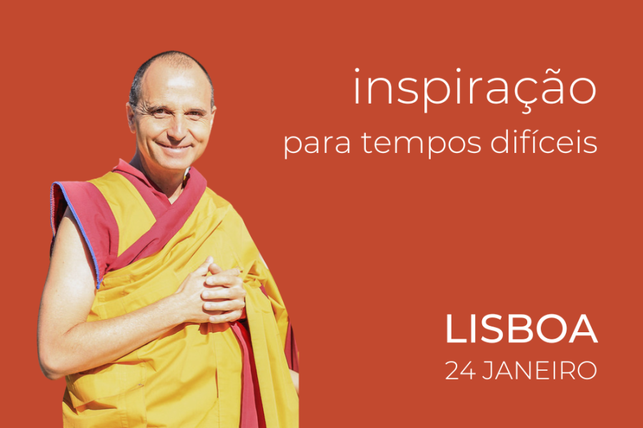 Palestra em Lisboa 'INSPIRAÇÃO para Tempos Difíceis