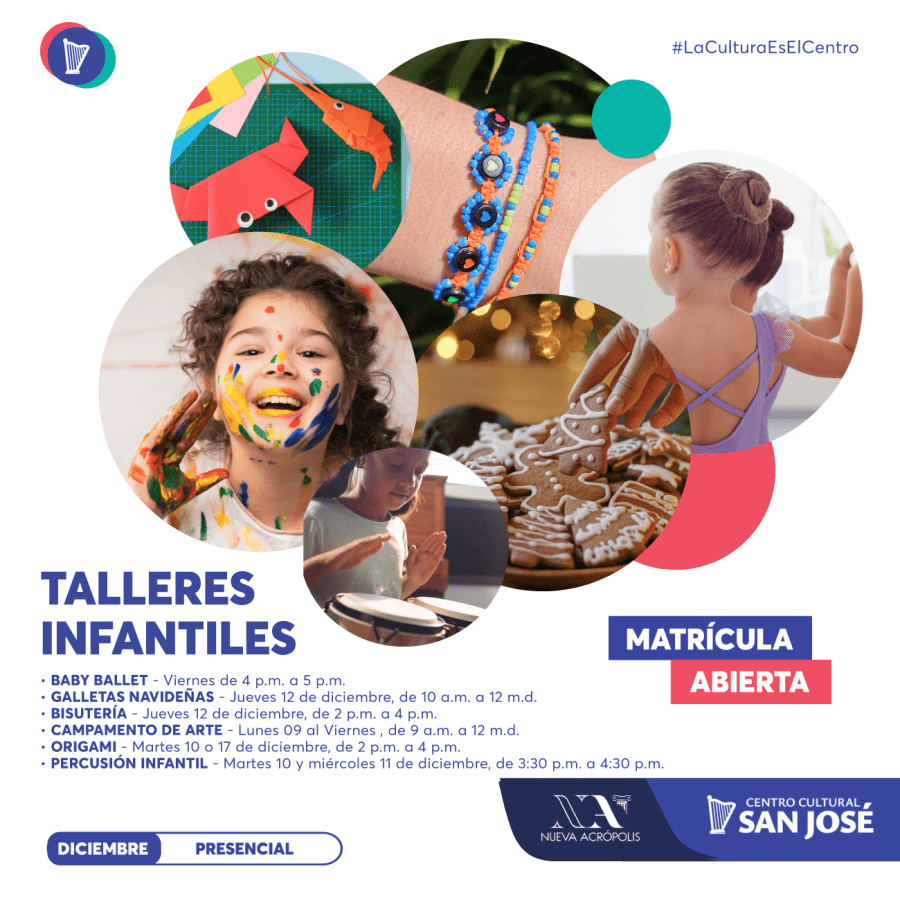 Talleres infantiles para el mes de Diciembre