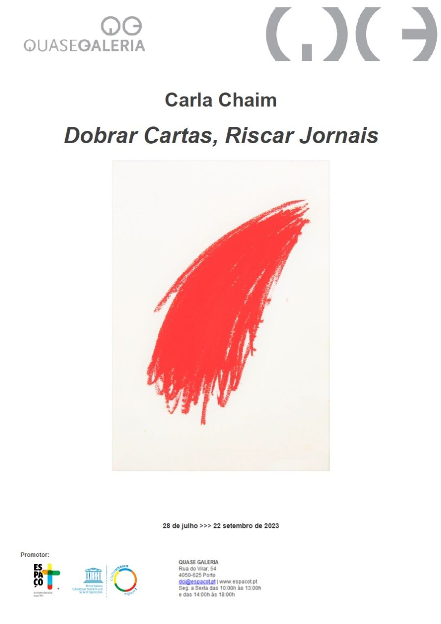 'Dobrar Cartas, Riscar Jornais' de Carla Chaim